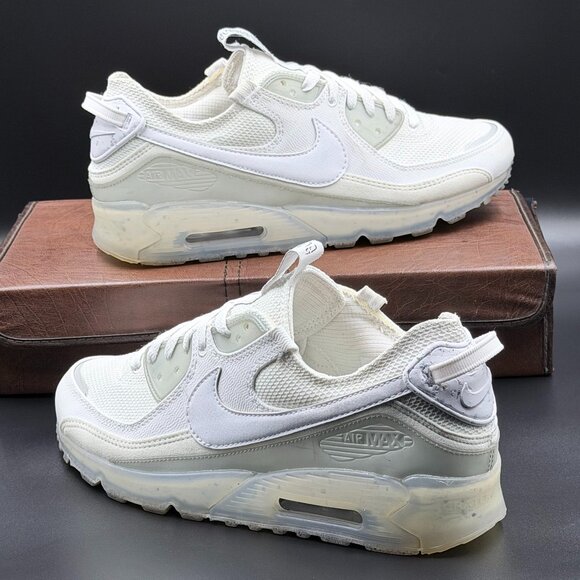 Nike Air Max Terrascape 90 'Triple White' - Picture 1 of 11